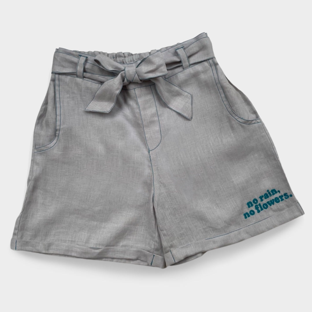 Tyler Linen-Blend Shorts